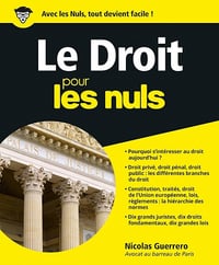 Le Droit pour les Nuls - Nicolas Guerrero (2015)