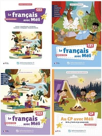 Le français avec Méli (CP-CE1-CE2) - 4 Livres (2025)