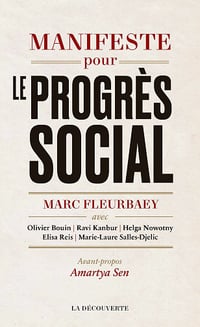 Marc Fleurbaey - Manifeste pour le progrès social