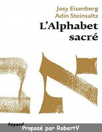 L’Alphabet sacré - Josy Eisenberg - Adin Steinsaltz