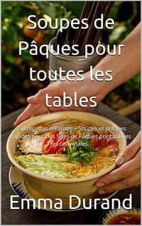 Emma Durand - Soupes de Pâques pour toutes les tables: 150 recettes créatives (2024)