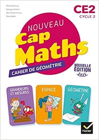 Collectif, "Nouveau Cap maths, CE2, cycle 2 : Cahier de géométrie" (2021)