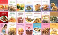 Collection de 118 Livres de Recettes Cuisines