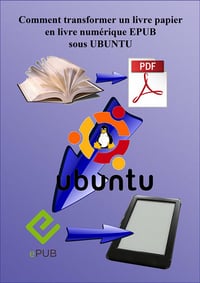 Comment transformer un livre papier en livre numérique sous UBUNTU