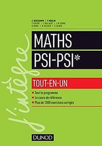 Mathématiques tout-en-un PSI / PSI* - Claude Deschamps (2018)
