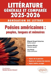 Natalie Reniers-Cossart, Antona Montefusco-Martin, Solène Méhat, Emmanuelle Stock - AGRÉGATION DE LETTRES 2025-2026 - LITTÉRATURE GÉNÉRALE ET COMPARÉE (2024)