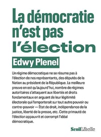 La démocratie n'est pas l'élection - Edwy Plenel (2026)