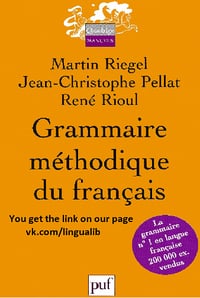 Grammaire méthodique du français - Collectif