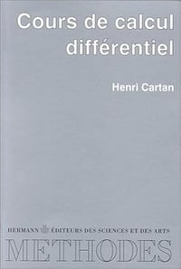Cours de calcul différentiel - Henri Cartan (1967)