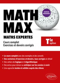 Math Max. Terminale Option Mathématiques expertes - Sébastien Krief-Détraz (2022)