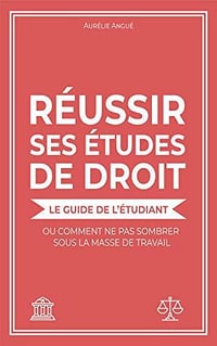 Réussir ses études de droit, et ne pas sombrer sous la masse de travail : Le guide complet de l’étudiant - Aurélie Angué (2020)