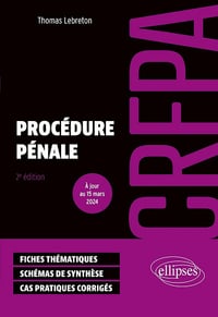 Procédure pénale - Thomas Lebreton (2024)