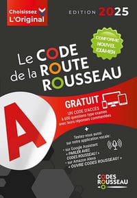 Codes Rousseau - Code de la route Rousseau B 2025