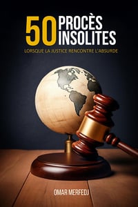 50 Procès insolites : Lorsque la justice rencontre l'absurde - Omar Merfedj (2023)