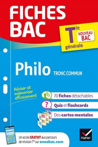 Fiches bac Philosophie Tle - Bac 2022: nouveau programme de Terminale - COLLECTIF