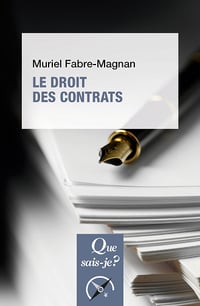 Le Droit des contrats - Fabre-magnan muriel (2023)