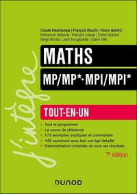 Maths Tout-en-un MP/MP*-MPI/MPI* (7e édition) - Collectif (2025)