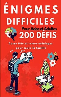 Actus Deouf - Enigmes difficiles pour ados et adultes: 200 défis et casse-têtes avec solutions à faire seul ou en famille