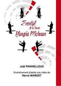 Eventail de la forme Yangjia Michuan main droite & main gauche