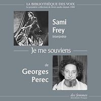 Je me souviens - Georges Perec (2016)