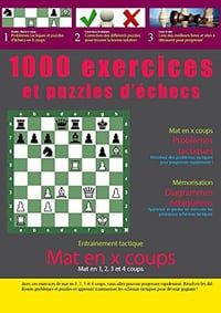 1000 exercices et puzzles d'échecs - Régis Warisse