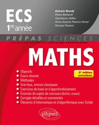Mathématiques ECS 1re année - Pierre Berlandi (2017)