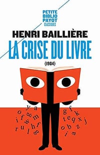 La crise du livre - Henri Baillière