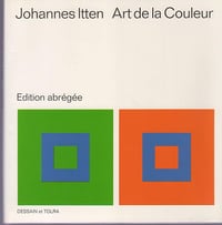 Art de la couleur Edition abrégée - Johannes Itten (2004)