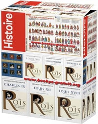 Pack Les Rois de France (55 epubs)