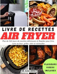Dr. Elisa Sinno - Livre de recettes Air Fryer (2024)