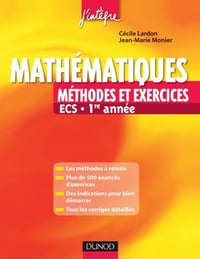 Méthodes et Exercices de Mathématiques PCSI-PTSI