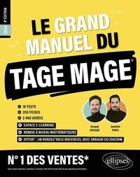 Le Grand Manuel du TAGE MAGE - Arnaud Sévigné, Joachim Pinto (2023)