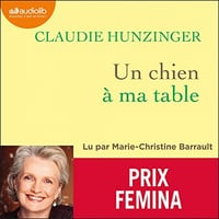 Un chien à ma table - Claudie Hunzinger (2023)