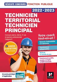 Réussite Concours - Technicien territorial / principal - 2022-2023 - Christine Drapp, Denis Magnin (2021)