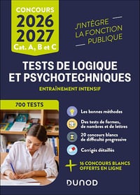 Tests de logique et psychotechniques - 2026-2027: Catégories A, B et C - Christelle Boisse (2026)