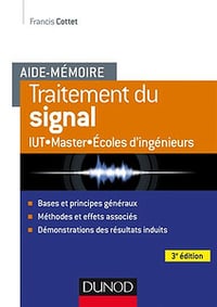 Aide-mémoire - Traitement du signal (2017)